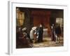 Mary Stuart's Death Sentence, c.1808-Jean-baptiste Vermay-Framed Giclee Print