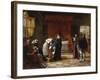 Mary Stuart's Death Sentence, c.1808-Jean-baptiste Vermay-Framed Giclee Print