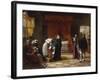 Mary Stuart's Death Sentence, c.1808-Jean-baptiste Vermay-Framed Giclee Print