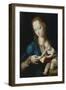 Mary Teaching Jesus to Write, 16th Century-Luis De Morales-Framed Giclee Print