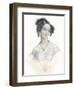 Mary Teresa, Wife of Sixteenth Earl of Shrewsbury, 1834-L Mansion-Framed Giclee Print