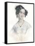 Mary Teresa, Wife of Sixteenth Earl of Shrewsbury, 1834-L Mansion-Framed Stretched Canvas