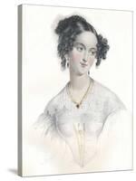 Mary Teresa, Wife of Sixteenth Earl of Shrewsbury, 1834-L Mansion-Stretched Canvas