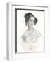 Mary Teresa, Wife of Sixteenth Earl of Shrewsbury, 1834-L Mansion-Framed Premium Giclee Print