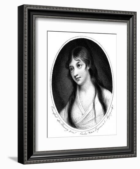 Mary Tighe-George Romney-Framed Art Print