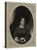 Mary Todd Lincoln, First Lady-Science Source-Stretched Canvas