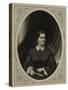 Mary Todd Lincoln, First Lady-Science Source-Stretched Canvas