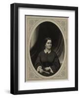 Mary Todd Lincoln, First Lady-Science Source-Framed Premium Giclee Print