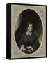 Mary Todd Lincoln, First Lady-Science Source-Framed Stretched Canvas