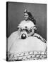 Mary Todd Lincoln, Wife of President Abraham Lincoln, C1860S-null-Stretched Canvas