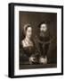 Mary Tudor and Charles Brandon, Duke of Suffolk, 1515-Jan Gossaert-Framed Giclee Print