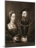 Mary Tudor and Charles Brandon, Duke of Suffolk, 1515-Jan Gossaert-Mounted Giclee Print