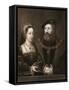 Mary Tudor and Charles Brandon, Duke of Suffolk, 1515-Jan Gossaert-Framed Stretched Canvas