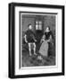 Mary Tudor Catholic Queen of England with Her Husband Philip II of Spain-Joseph Brown-Framed Art Print