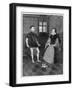 Mary Tudor Catholic Queen of England with Her Husband Philip II of Spain-Joseph Brown-Framed Art Print