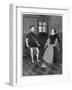 Mary Tudor Catholic Queen of England with Her Husband Philip II of Spain-Joseph Brown-Framed Art Print