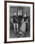 Mary Tudor Catholic Queen of England with Her Husband Philip II of Spain-Joseph Brown-Framed Art Print