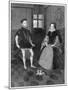Mary Tudor Catholic Queen of England with Her Husband Philip II of Spain-Joseph Brown-Mounted Art Print