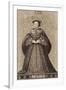 Mary Tudor Queen of England Daughter of Henry VIII and Catherine of Aragon-Thomas Brown-Framed Photographic Print