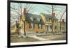 Mary Washington House, Fredericksburg, Virginia-null-Framed Art Print