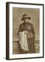 Mary Wheatland, Bognor's Celebrated Bathing Woman, C.1900-William Pankhurst Marsh-Framed Photographic Print