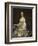 Mary, Wife of Henry, 7th Lord Arundell of Wardour, in a Grey Satin Dress, Holding Roses by a Table-George Knapton-Framed Giclee Print