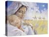 Mary with Baby Jesus-Hal Frenck-Stretched Canvas