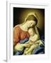 Mary with Child-Giovanni Battista Salvi da Sassoferrato-Framed Giclee Print