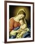 Mary with Child-Giovanni Battista Salvi da Sassoferrato-Framed Giclee Print