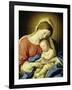 Mary with Child-Giovanni Battista Salvi da Sassoferrato-Framed Giclee Print