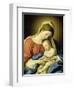 Mary with Child-Giovanni Battista Salvi da Sassoferrato-Framed Giclee Print