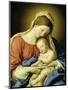 Mary with Child-Giovanni Battista Salvi da Sassoferrato-Mounted Giclee Print