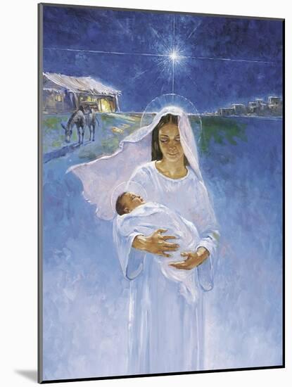 Mary with Jesus-Hal Frenck-Mounted Giclee Print