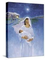 Mary with Jesus-Hal Frenck-Stretched Canvas