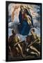 Mary with the Child, Venerated by Saint Mark and Saint Luke, before 1570-Jacopo Tintoretto-Framed Giclee Print