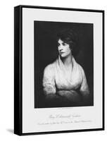 Mary Wollstonecraft, 18th Century Anglo-Irish Writer and Feminist-null-Framed Stretched Canvas