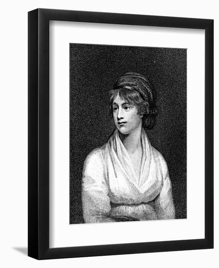 Mary Wollstonecraft, 18th Century English Teacher, Writer and Feminist-John Opie-Framed Giclee Print