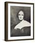 Mary Wollstonecraft Shelley (1797-1851)-Richard Rothwell-Framed Giclee Print