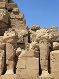 Beheaded Statues of Karnak Temple, Egypt-mary416-Photographic Print