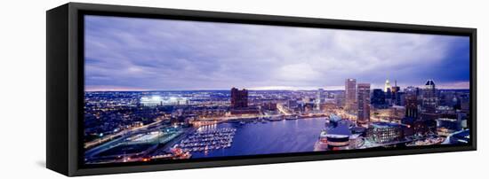 Maryland, Baltimore, Cityscape-null-Framed Stretched Canvas