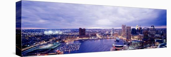 Maryland, Baltimore, Cityscape-null-Stretched Canvas