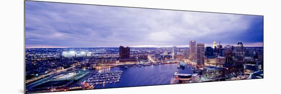Maryland, Baltimore, Cityscape-null-Mounted Photographic Print