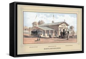 Maryland Building, Centennial International Exhibition, 1876-Thompson Westcott-Framed Stretched Canvas