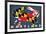 Maryland - Crab Flag-Lantern Press-Framed Art Print