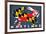 Maryland - Crab Flag-Lantern Press-Framed Premium Giclee Print