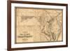 Maryland - Panoramic Map-Lantern Press-Framed Art Print