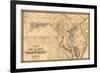 Maryland - Panoramic Map-Lantern Press-Framed Art Print