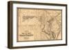 Maryland - Panoramic Map-Lantern Press-Framed Art Print