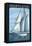 Maryland - Sailboat Scene-Lantern Press-Framed Stretched Canvas
