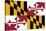 Maryland State Flag Poster Print-null-Stretched Canvas